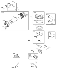 Part Location Diagram of 843112 Briggs and Stratton Screw